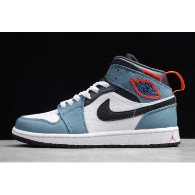 Nike Air Jordan 1 Mid Renkli Basketbol Ayakkabısı Türkiye - V873TESU